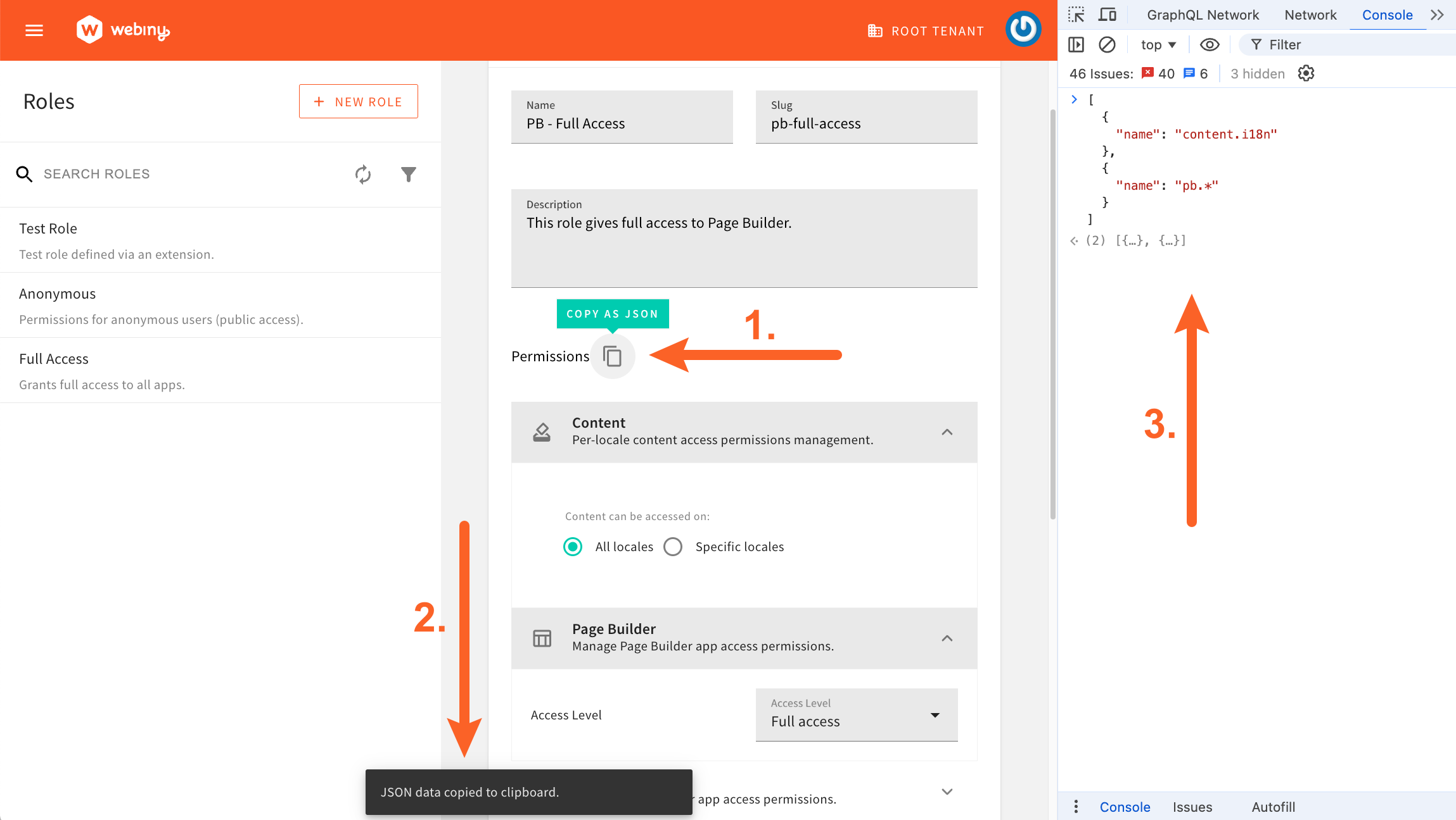 Copy Security Permissions